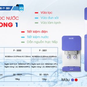 Máy lọc nước nóng lạnh tại Đà Nẵng P3000-V Newlife Hàn Quốc Giá rẻ1