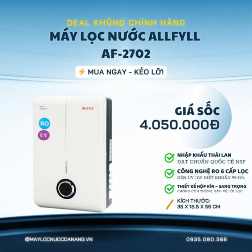 Máy lọc nước ro Allfyll AF-2702