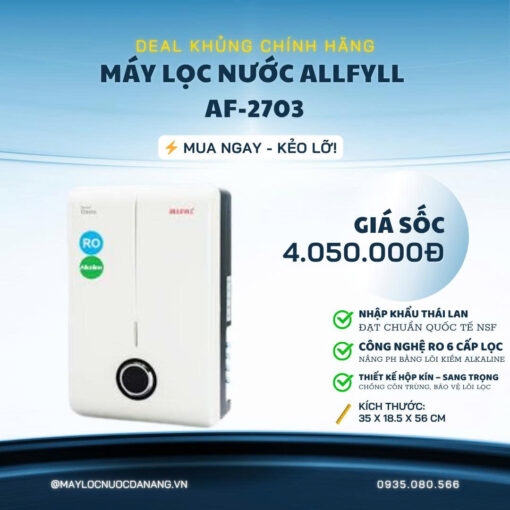 Máy lọc nước ro Allfyll AF-2703