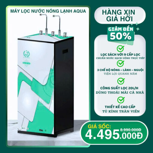 Máy lọc nước RO Nóng Lạnh Nguội Aqua