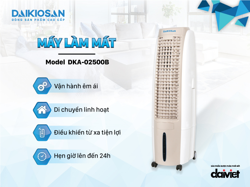 Quạt điều hòa Daikiosan DKA-2500B