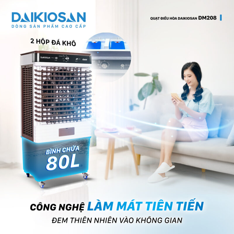 Quạt điều hòa Daikiosan DM208