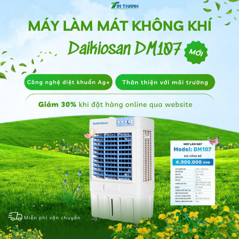 Quạt điều hòa Daikiosan DM107