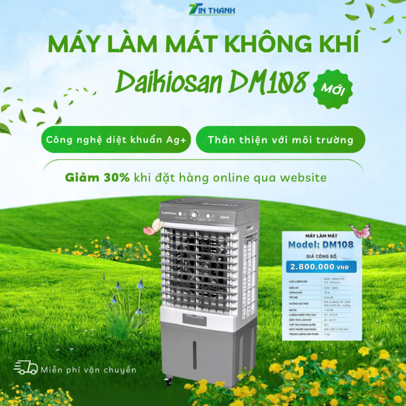 Quạt điều hòa Daikiosan DM108